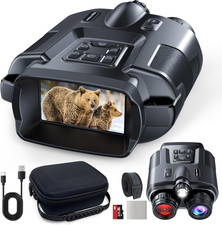 4K Night Vision Binoculars Goggles 600M Digital 8X Zoom Infrared Hunting Camera