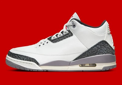 Nike Air Jordan 3 Retro Cement Grey CT8532-106 Men's Shoes NEW | eBay