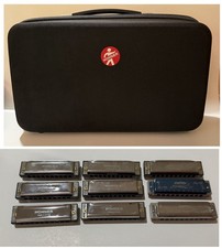 Hohner FlexCase Harmonica Accessory Case 9 Harmonicas 7 Blues Band 2 East Top