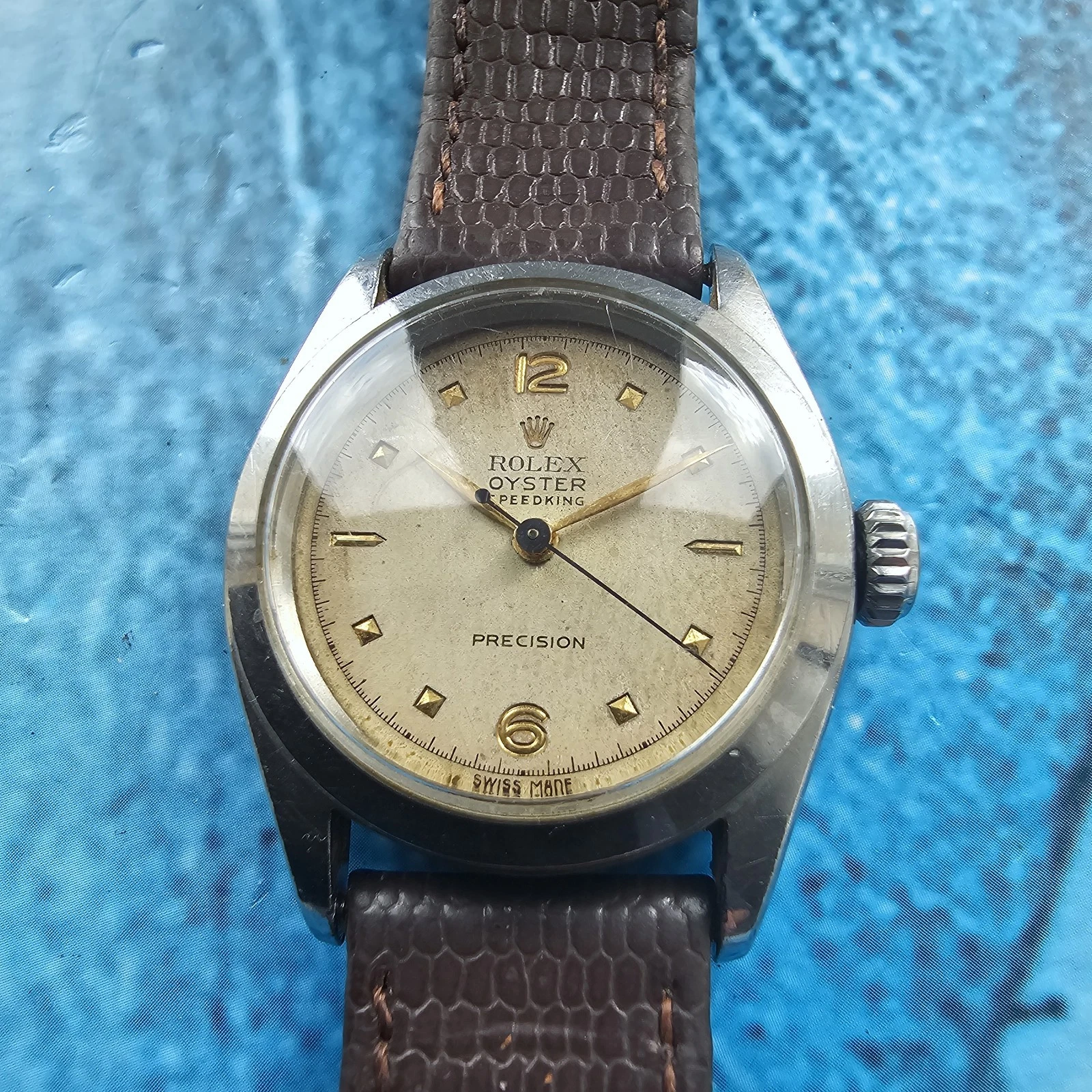 Rolex — Vintage Rolex Oyster Speedking Precision  Men's Watch REF 6020 Serviced!