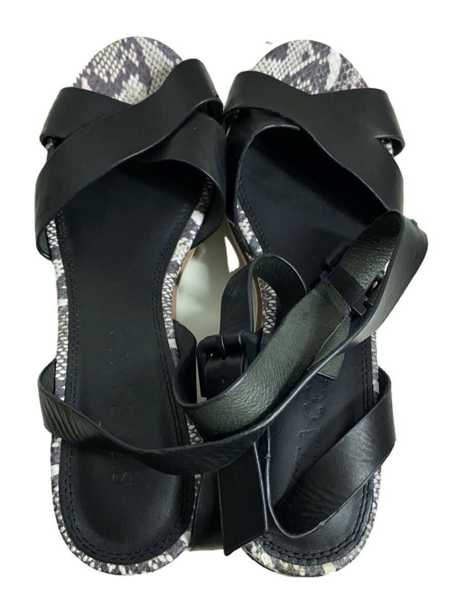STACCATO Python pattern platform sandals 24cm BLK - image 3