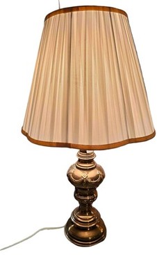 Table Lamp   Brass-Finish Classic Mid-Century Accent Lighting