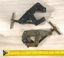Pair (2) KANT-TWIST 3" Welding Clamps Made in USA