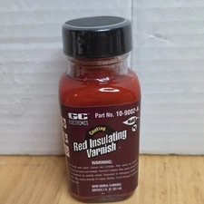 (1x) GC Electronics 10-9002-A - Red Insulating Varnish - 2 FL. OZ. - New