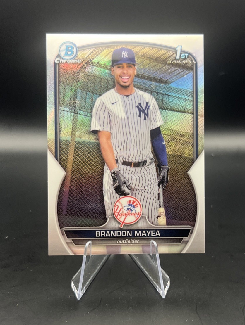 2023 Bowman Chrome Prospects #BCP-188 Brandon Mayea Refractor 349/499