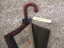 Aramis 1980s Clever Weather Vintage Promotional Umbrella NOS