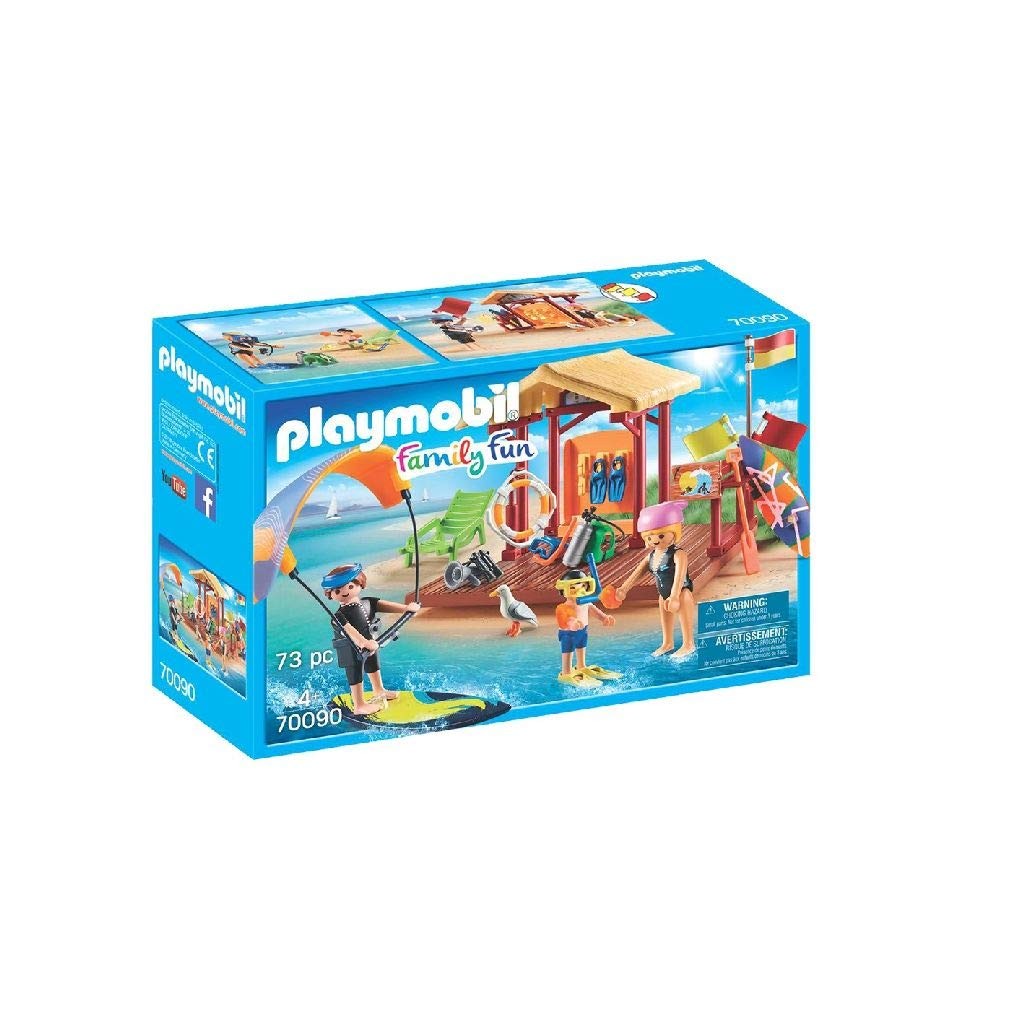 Playmobil 70090 Family Fun Water Sports Lesson, Fun Imaginative Role-Play, PlayS
