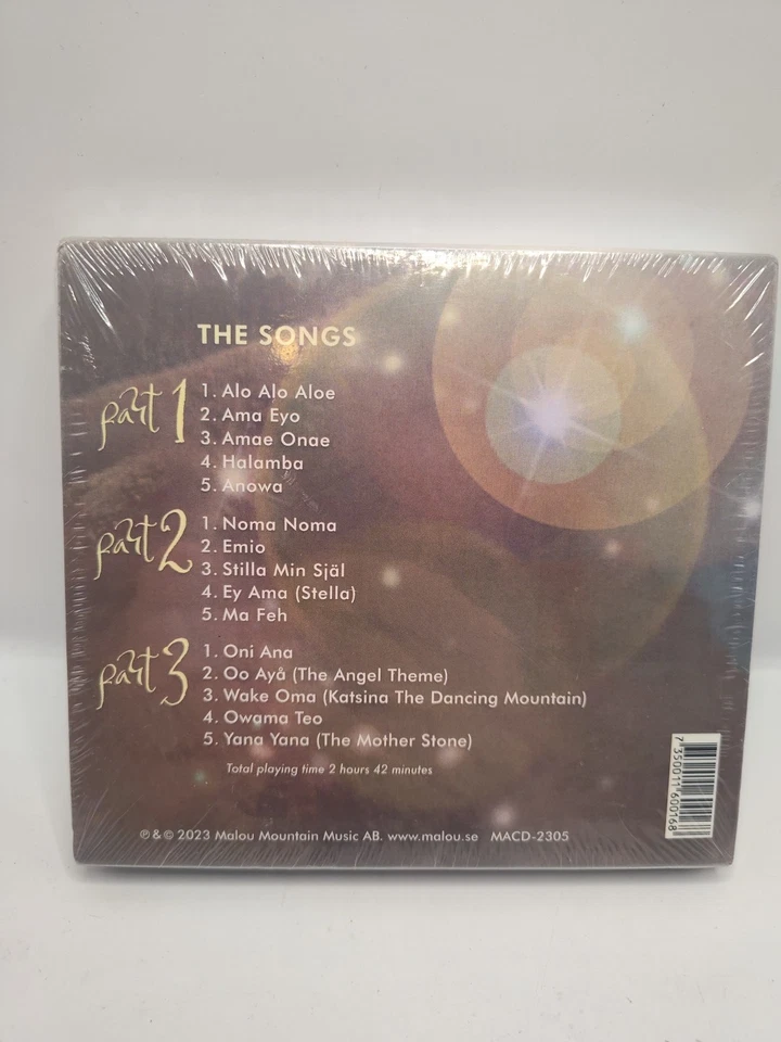 Malou Bergs new musical creation The Light Songs (3 CD Box) Sealed Free Shipping Foto 2 de 2