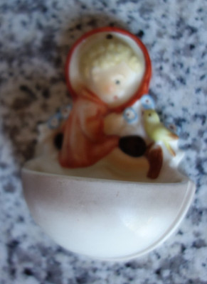 Hummel Figur Hum 22/0 ''Engel mit Vogel'' FM 6 * Weihwasserkessel neue Ausführung