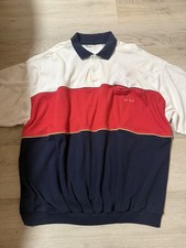 Vintage Pierre Cardin Colorblock Oversized Polo Men  s Size Large Banded Waist