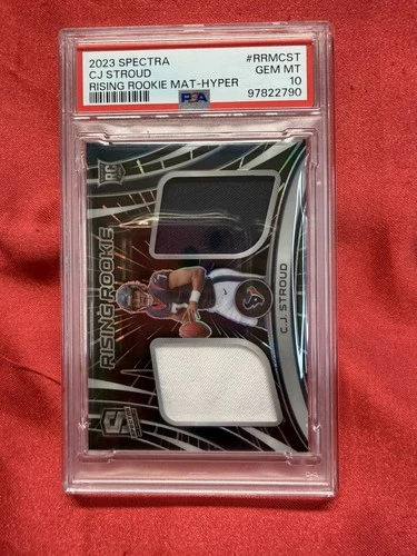 2023 Spectra CJ Stroud (RC) - Rising Rookie Hyper /60 - PSA10 / Pop 5!!