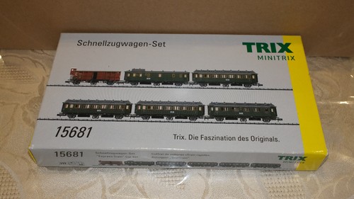Coffret de voiture de la DRG Trix 15681 en N | Condition: Occasion