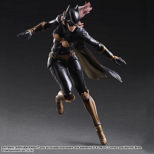PLAY ARTS Kai Batman Arkham Knight Batgirl PVC bemalte Actionfigur Japan - Bild 4 von 8