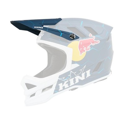 Kini Red Bull Visor DHC Motorrad Helm 1.0 Blue White Offroad Cross Race Visier