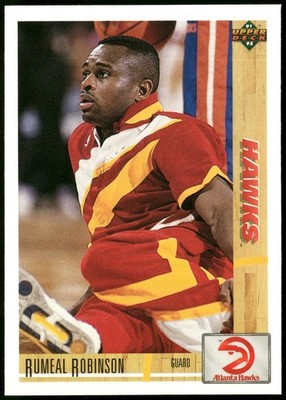 Rumeal Robinson - 1991-92 Upper Deck - Atlanta Hawks - #292