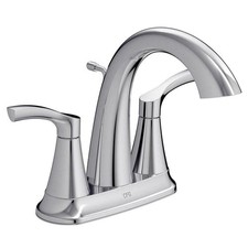 MOEN CFG Ash 58911 Two-Handle 4" Centerset Bathroom Faucet in Chrome Drain