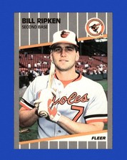 1989 Fleer Set-Break #616 Bill Ripken NM-MT OR BETTER (variation) *GMCARDS*
