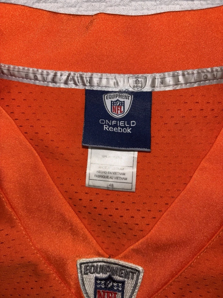 Camiseta de fútbol americano Denver Broncos Matt Forte Reebok NFL talla 48 Foto 3 de 4