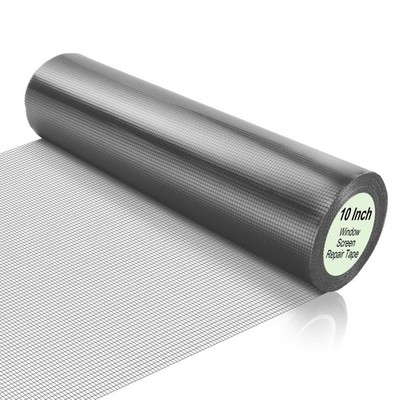 Extra Wide 10 Inch x 20 ft Window Screen Tape Mesh Repair Strong Adhesive Wat...