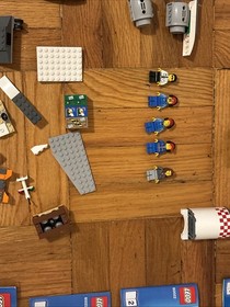 Lego City Cargo Terminal 2013 INComplete RETIRED READ DESC