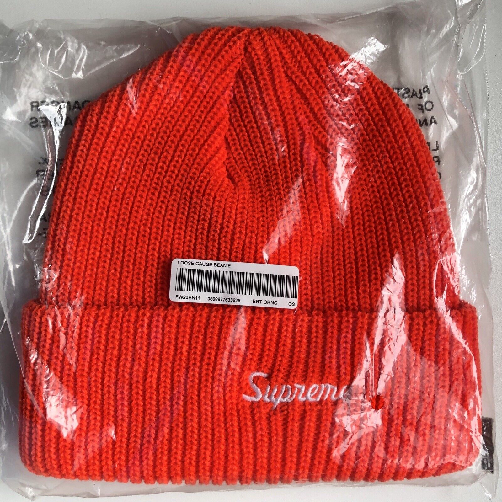 Loose Gauge Beanie - fall winter 2022 - Supreme