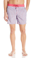 MR. SWIM MEN'S PIN STRIPE BOARD SHORTS SWIM TRUNKS BOTTOMS BLUE SZ 32 NEW  65