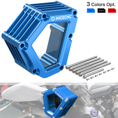 #ad NICECNC Clear Crankcase Oil Cover With Clear Window For Yamaha YFZ450R 2009 2023 $49.99
