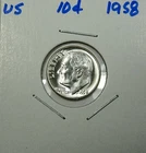1958 Roosevelt Dime   Choice to Gem Uncirculated