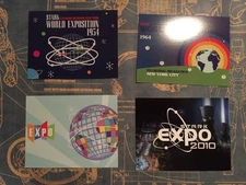• STARK EXPO LIMITED POSTCARD SET • PROP REPLICAS • AVENGERS IRON MAN MARVEL •