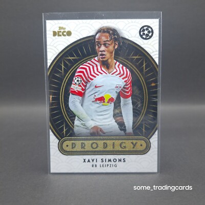 Topps Deco UCL 2023/24 Xavi Simons RB Leipzig Prodigy