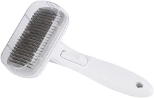 Dog Brush-Self Cleaning Dog and Cat Hair Brush,  Deshedding Comb Long and Short
