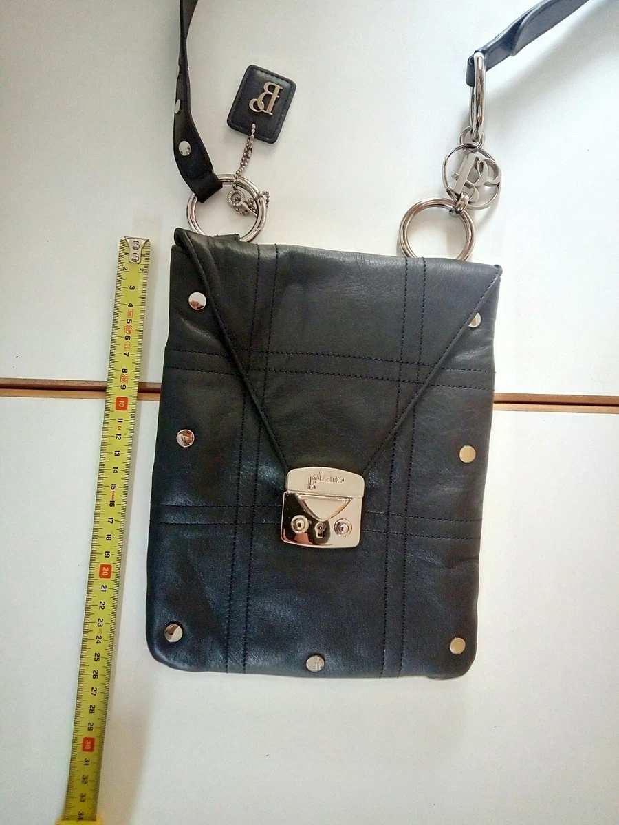 Borsa A Tracolla Grande In Tela Vintage - Unisex, Multitasche, Per Studenti, Lavoro E Viaggi, Colore Nero - 5