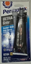 Permatex 82194 Ultra Grey Rigid High-Torque RTV Silicone Gasket Maker, 3.5 oz.
