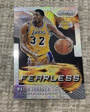2019-20 Panini Prizm Fearless Magic Johnson #11 Mojo /25 Los Angeles Lakers SSP