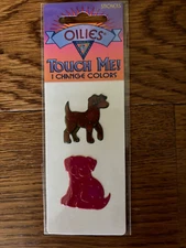 Vintage Oilies 80's/90's Liquid Crystal Dogs Sticker Pack   NIP