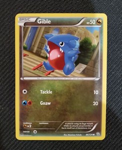 Pokemon TCG Dragons Exalted Gible 86/124 - NM