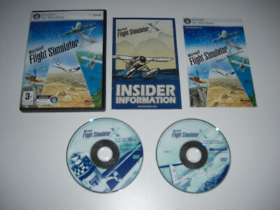 Microsoft FLIGHT SIMULATOR X Basisspiel PC DVD Rom FSX FS X - SCHNELLER VERSAND
