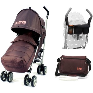 baby stroller with footmuff