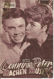 Conny und Peter machen Musik   Kino Neues Film Programm     1960 AUSTRIA