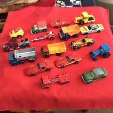 16 Pc Lot Estate Variety 1/64 scale cars HotWheels Matchbox Whizz McDonald s