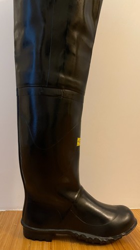 STIVALI DI GOMMA TRENTO WADERS TUTTACOSCIA TAGLIA 43 NERO - Foto 10 di 24
