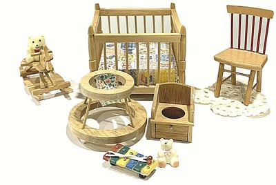 miniature nursery furniture