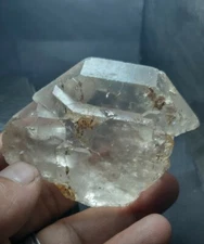 Natural crystal super white gwindal combined simple Quartz mineral specimen