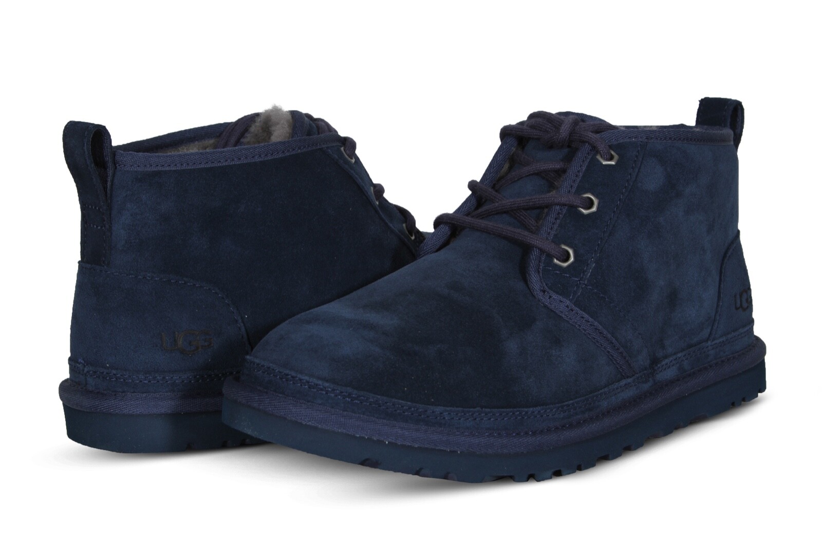 navy chukka boots