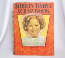Shirley Temple Scrapbook Filled With Hollywood Movie Star Clippings