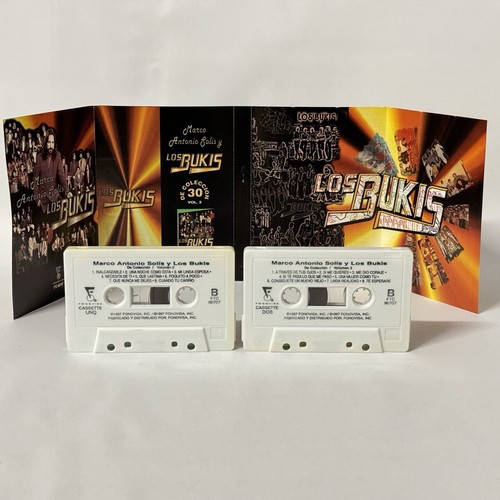 Marco Antonio Solis y Los Bukis Cassette Set Edicion Limitada 30 Tracks Cumbias - Picture 2 of 6