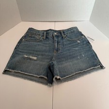 Girl's Shorts - Old Navy - Blue Denim - Size 14 Slim- New w/Tags