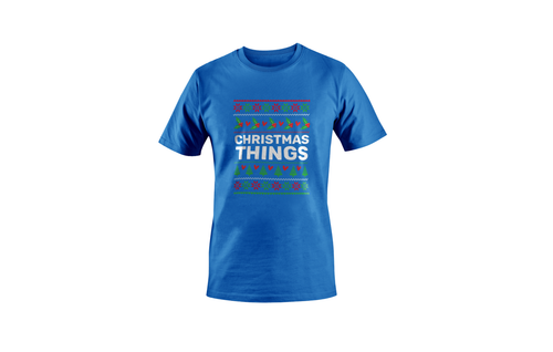 WEIHNACHTSDINGE bedruckte T-Shirts, Unisex Logo T-Shirts mit Anpassung - Bild 4 von 10