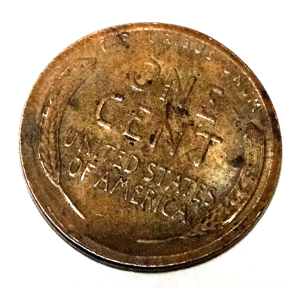 1953D Lincoln Wheat Penny Flat Double Rim Error /L touching Rim/Multiple Errors - Image 2 of 4