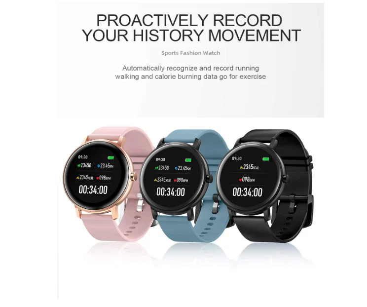 Reloj Inteligente Smart Watch Bluetooth De Mujer Para Apple iPhone iOS y Android |